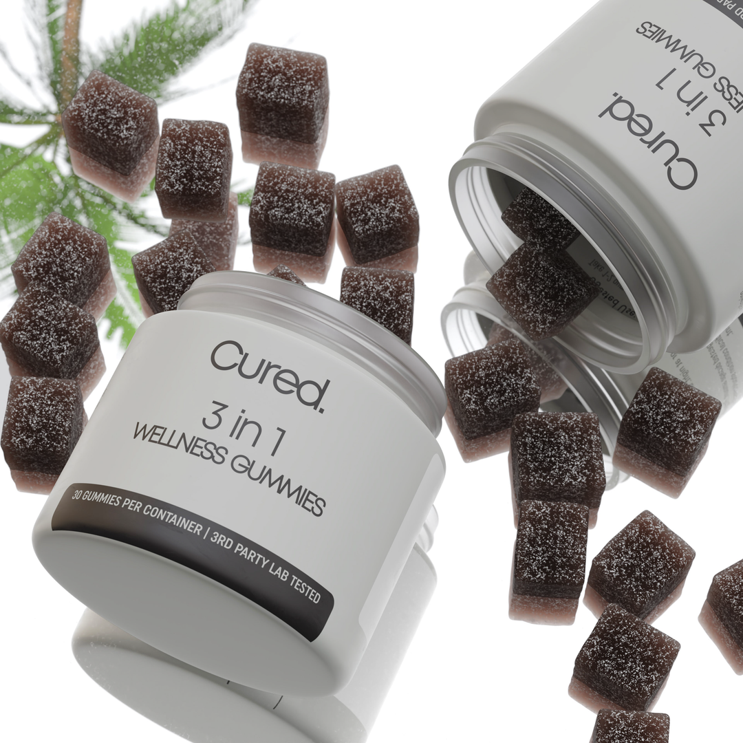 TRYCURED® 3-in-1 Wellness Gummies
